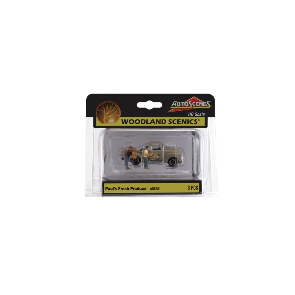 HO‎ 1:87 Scale Woodland Scenics AutoScenes #AS5561 Paul's Fresh Produce